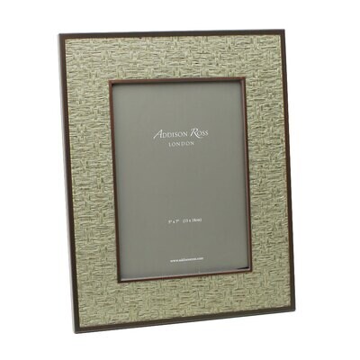 Addison Ross 5 x 7 Inch Moss Rattan Picture Frame Ratan FR9104, MPN: FR9104, UPC/EAN: 5024043197652
