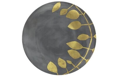 Robert Haviland Daphne Ardoise Dinner Plate 11 Inch HP16334-AR, MPN: HP16334-AR,