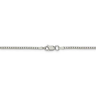 26 Inch 1.75mm Box Chain Sterling Silver QBX035-26, MPN: QBX035-26, 886774079837