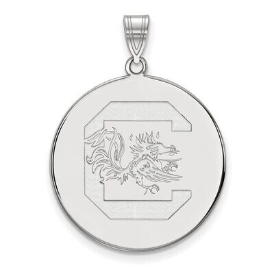 University of South Carolina x-Large Disc Pendant 14k White Gold 4W070USO, MPN: 4W070USO, 886774854…