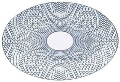 Raynaud Tresor Bleu Small Oval Dish, MPN: 0546-37-502030, 3660006676950