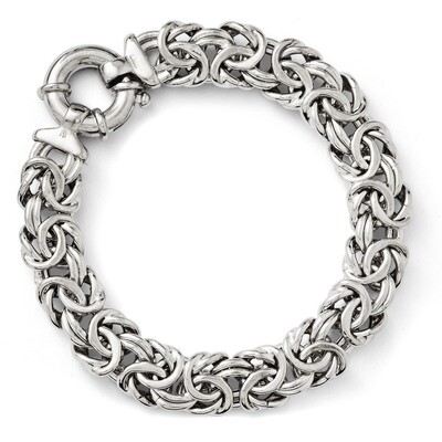 Leslie&#39;s Fancy Link Bracelet 7.5 Inch - Sterling Silver HB-QLF138-7.5, MPN: QLF138-7.5, 886774640709