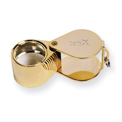 Gold-Tone Diamond-Cut 10X Loupe JT3060, MPN: JT3060, 654207152941