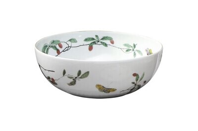 Mottahedeh Famille Verte Large Bowl Y1679, MPN: Y1679,
