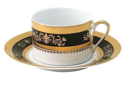 Deshoulieres Orsay Black Tea Saucer ST-RI7419, MPN: ST-RI7419, 3104361235457