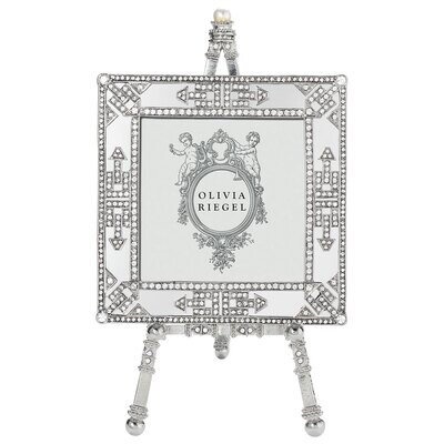 Olivia Riegel Deco Mirror 3.5 x 3.5 Inch Picture Frame on Easel RT0309, MPN: RT0309, 817655015491