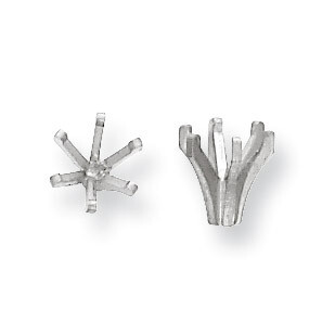 Round 6-Prong Tulip Base 2.50ct. Setting Platinum PL143-10, MPN: PL143-10,