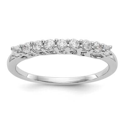 9-Stone Diamond Band 14k White Gold RM3308B-031-WAA, MPN: RM3308B-031-WAA,