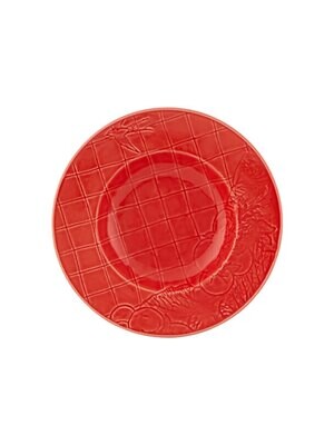 Bordallo Pinheiro Pinheiro Parody Soup Plate Coral 65027371, MPN: 65027371, 5600413620274