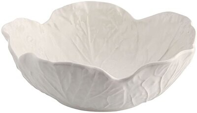 Bordallo Pinheiro Pinheiro Cabbage Bowl 17.5 Cereal Bowl Beige. set of 4 65021603, MPN: 65021603,