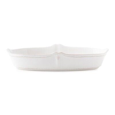 Juliska Berry &amp; Thread Whitewash 12 Inch Oblong Serving Dish JA69/W, MPN: JA69/W, 810882035959