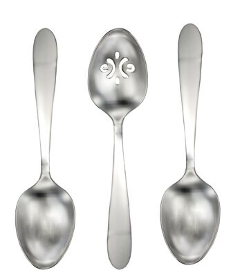 Oneida Vale Set of 3 Serve Spoons H282003A, MPN: H282003A, 79363014931