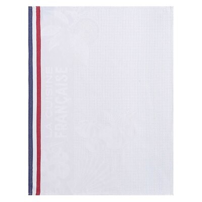 Le Jacquard Francais Gastronomie White Hand Towel 24 x 31 Inch 27481 Set of 4, MPN: 27481, 36602692…