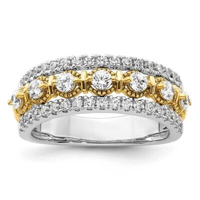 Si1/Si2, G H I, Band 14k Gold Lab Grown Diamond RM8942-088-7WYLG, MPN: RM8942-088-7WYLG, 8839571079…