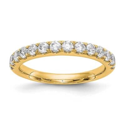 Diamond Vs/Si, D E F, Wedding Band 14k Yellow Gold True Origin Lab Grown RM2927B-070-YLD, MPN: RM29…