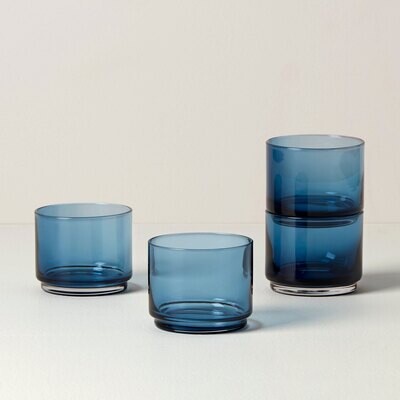 Lenox Tuscany Classics Stackable Blue Short Set of 4 894461, MPN: 894461, 194372023931