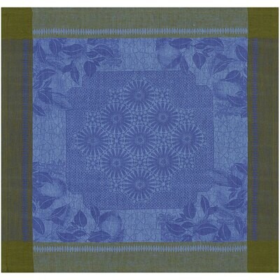 Le Jacquard Jardin D&#39;Orient Blue Napkin 23x23 Set of 4, MPN: 25189, 3660269251895