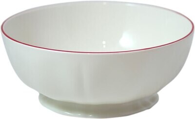 Gien Filet Rouge Cereal Bowls Xl 1830C2EG22, MPN: 1830C2EG22, 840769067810