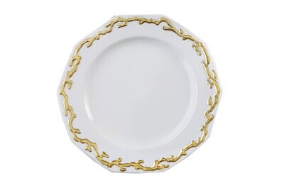 Mottahedeh Barriera Corallina Gold Dinner Plate TD501, MPN: TD501,