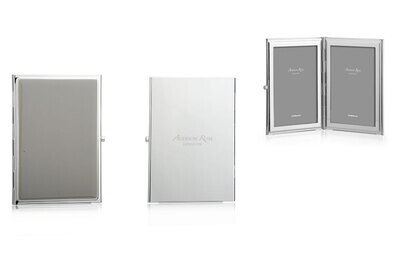 Addison Ross Chiffon &amp; Silver Plate Travel Picture Frame 2 x 3 Inch Silver-plated FR3578, MPN: FR35…