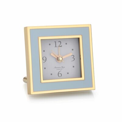 Addison Ross Square Clock Powder Blue &amp; Gold Picture Frame e-Gold Plating FR1022, MPN: FR1022, UPC/…