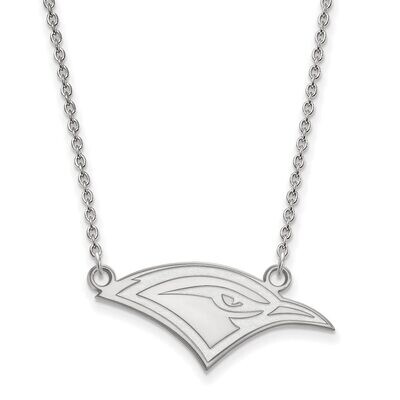 The University of Tennessee at Chattanooga Small Pendant with Chain Necklace 14k White Gold 4W009UT…
