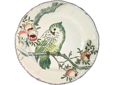 Gien Grands Oiseaux Dessert Plate Cacatoes 0113CD2626, MPN: 0113CD2626, 840769072258