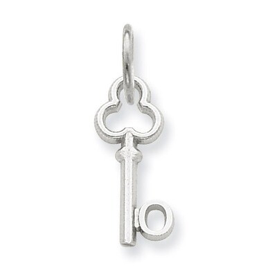 O Key Charm 14k White Gold K3434O, MPN: K3434O, 883957133348