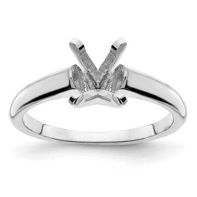 7X5mm Emerald Solitaire Mounting 14k White Gold RM5965WE-100-7MTG, MPN: RM5965WE-100-7MTG, 88395780…