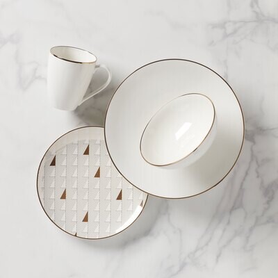 Lenox Trianna White 4 Piece Place Setting 884647, MPN: 884647, 882864812193