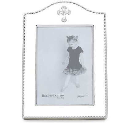 Reed and Barton Abbey Cross Picture Frame 5 x 7 Inch 4757, MPN: 4757, 735092226815