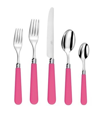 Capdeco Altea Fuschia 5 Piece Place Setting ALT14-5SET, MPN: ALT14-5SET, 3700922748109