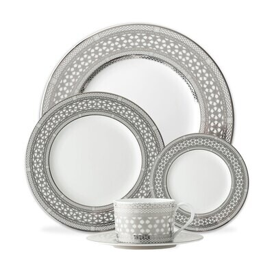 Caskata Hawthorne Ice Place Setting 5 Piece Platinum PLCE-214, MPN: PLCE-214, 816666029374
