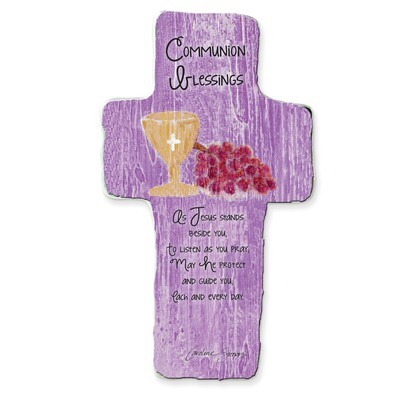 Confirmation Cross Plaque Silver-tone GM17500