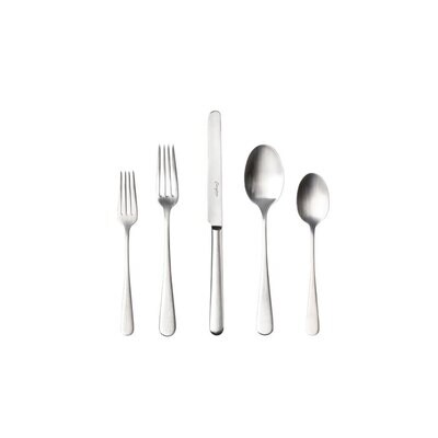 Casafina Pacifica Vintage Brushed Flatware 5 Piece Place Setting C20560-BRU, MPN: C20560-BRU, 84028…