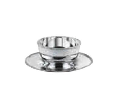 Ercuis Perles Sauce Boat 3.5 Inch Silver Plated F51P276-04, MPN: F51P276-04, 3660656873006