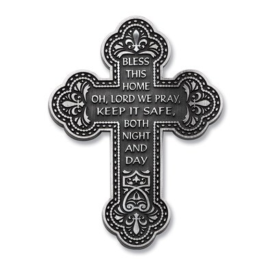 Bless This House Cross Wall Plaque Silver-tone GM17442, MPN: GM17442, 785525049986