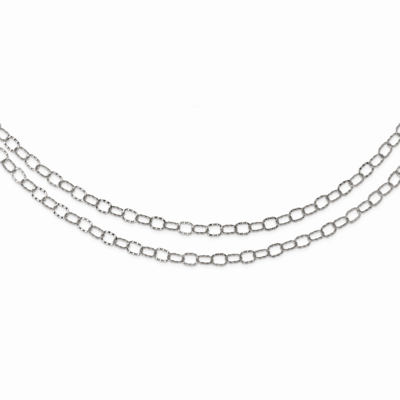 Multi Chain 28 Inch Layered Necklace Stainless Steel SRN1120-28 by Chisel, MPN: SRN1120-28, 1911018…