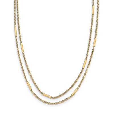 Leslie&#39;s Multi-strand Necklace 14k Gold Polished HB-LF1386-18, MPN: LF1386-18, 191101739040