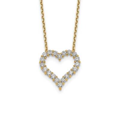 Heart Pendant with Chain 14k Gold PM1001-100-YA, MPN: PM1001-100-YLD, 191101806094