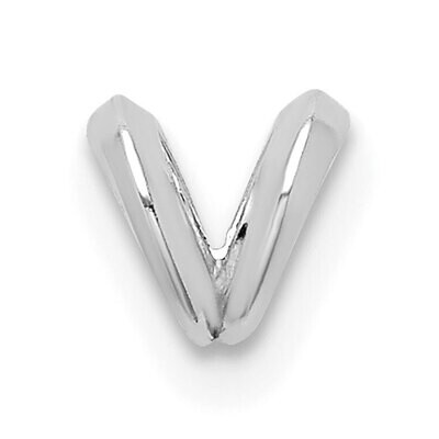 Rabbit Ear Style Bail 14k White Gold WG1540, MPN: WG1540,