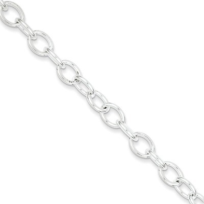 7.5 Inch Fancy Link Toggle Bracelet Sterling Silver Polished QG3080-7.5, MPN: QG3080-7.5, 191101295…