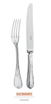 Ercuis Du Barry 5 Piece Place Setting with Anti-Tarnish Bag Silver Plated F650400-DF, MPN: F650400-…