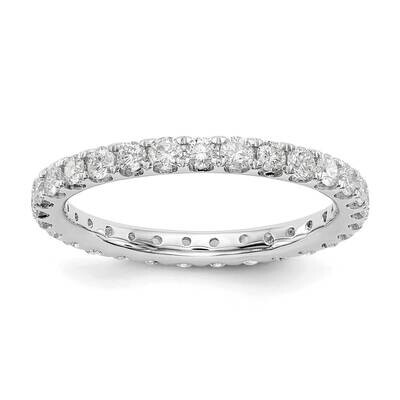 Diamond Vs/Si, D E F, 1Ct. Eternity Band 14k White Gold True Origin Lab Grown ET0005-100-45W4LD, MP…