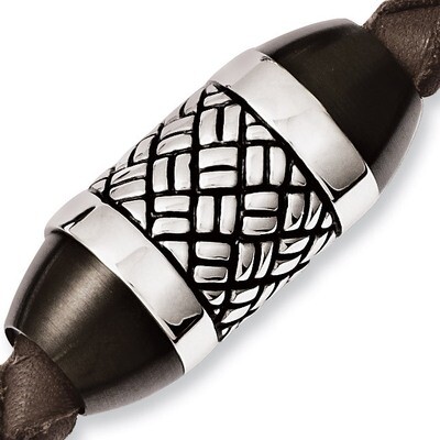 Interchangeable Bracelet Spinner - Stainless Steel SRCB100 by Chisel, MPN: SRCB100,