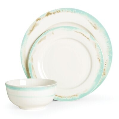 Oneida 12 Piece Glide Dinnerware Set 14201BRM, MPN: 14201BRM, 78737142010