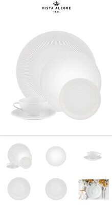Vista Alegre Utopia 20 Pieces Dinnerware Set 21128645, MPN: 21128645, 5601266130552