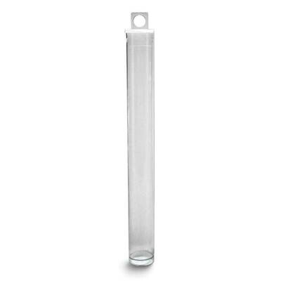Locking Cap Hangable Round 5 x 9/16 inch Bag of 100 Plastic Tubes JT5391, MPN: JT5391, 790524900091