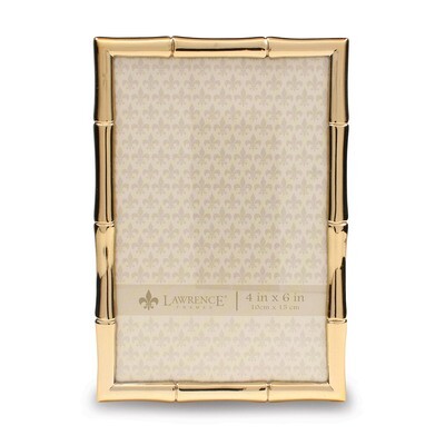4x6 Bamboo Photo Frame Gold-tone GM19129, MPN: GM19129, 751148072328