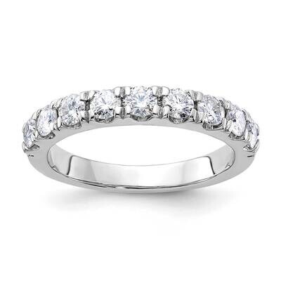 1/2ct. 9 Stone G H I True Light Moissanite Band 14k White Gold DB0005-9-050MT, MPN: DB0005-9-050MT,…